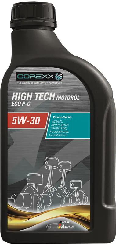Моторно масло Corexx 5w-30 1л високотехнологично еко