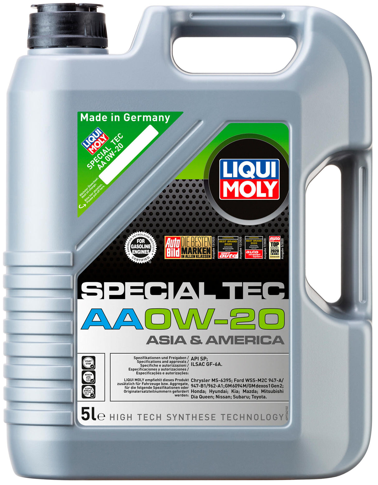 Liqui moly motor oil special tec aa . spec.tec aa 0w-20 5l motor oil