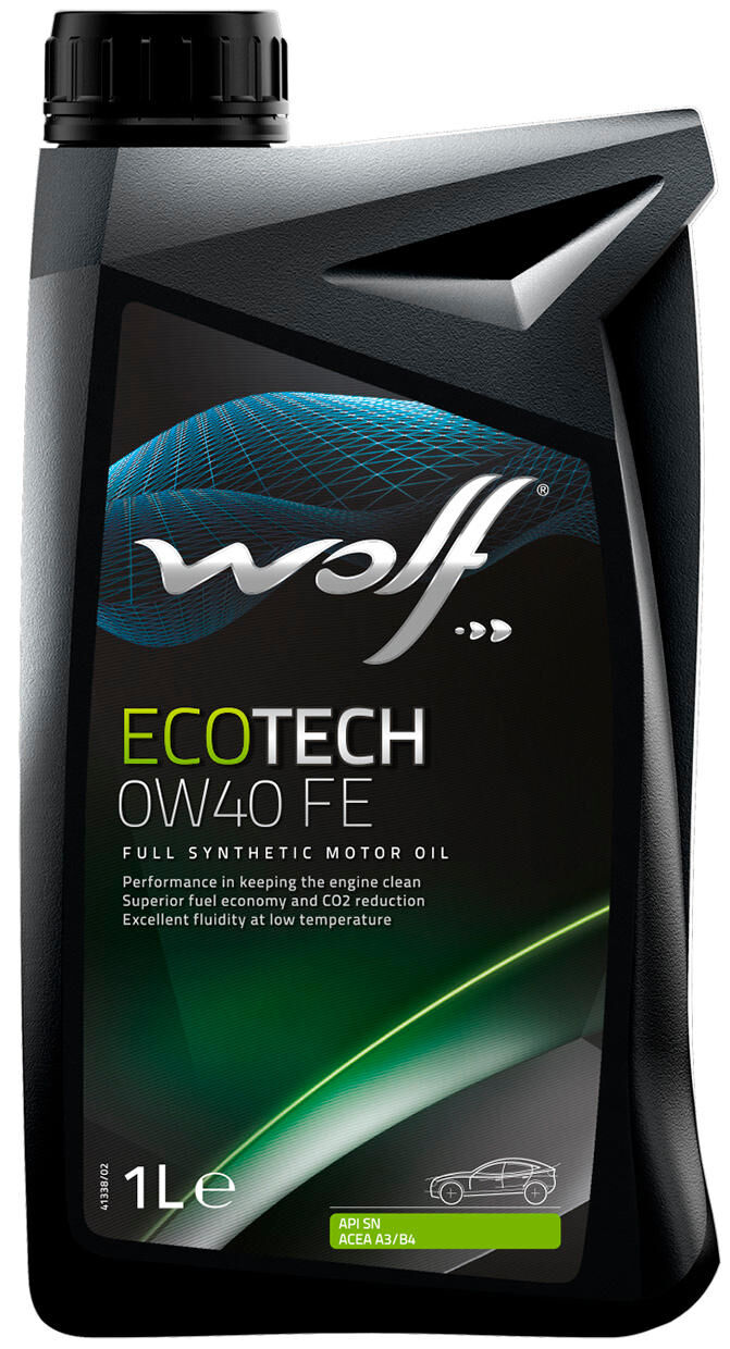Wolf motor oil ecotech fe . motoroil 0w40 1l ecotech fe