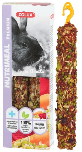 Zolux Nutrimeal Stick Rabbit grøntsager