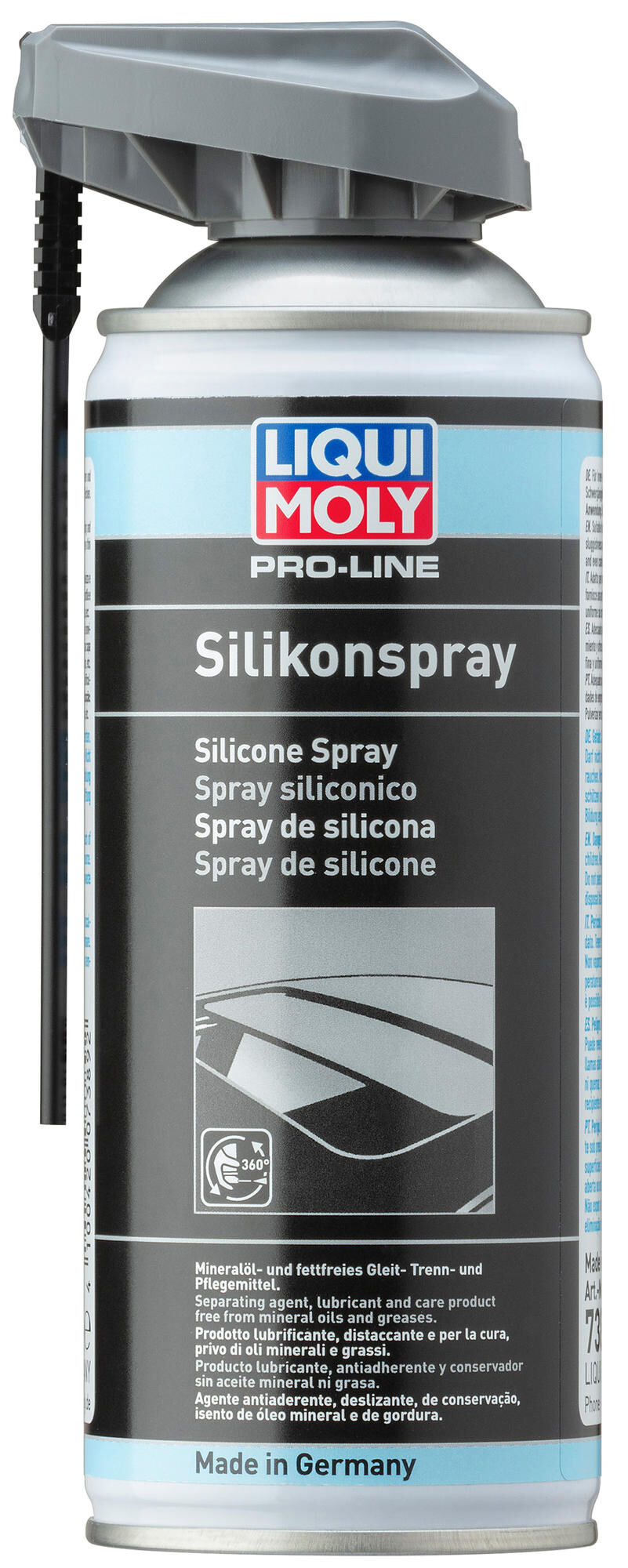 Liqui moly siliconen-spray pro-line . silicone spray 400ml lm profi line