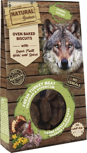 Grandezza naturale supporto calmante biscotti al forno