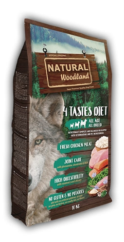 Régime alimentaire Natural Woodland 4 goûts