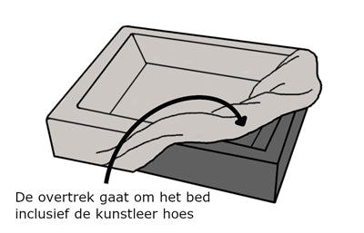 BIA -Bettrippenhacken Hondmand Grau