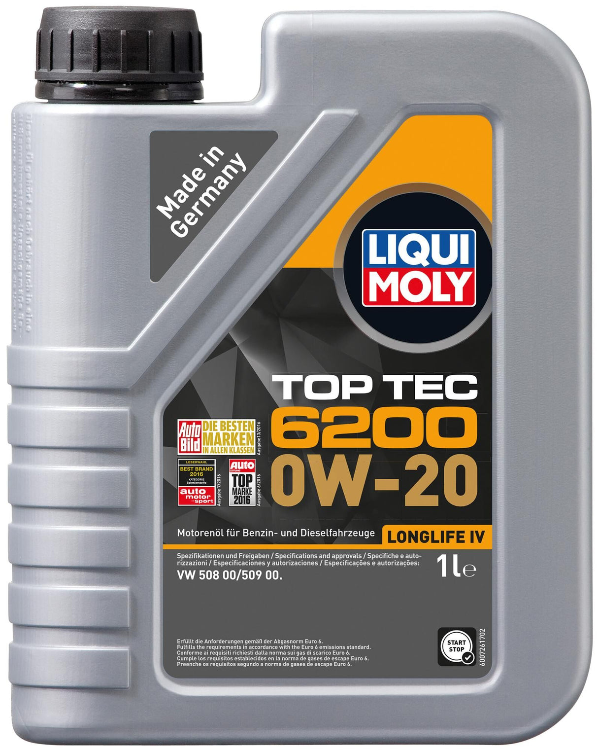 Liqui moly motorolie top tec 6200 . oil top tec 6200 1l 0w-20
