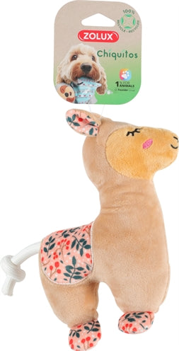 Zolux Chiquitos plush sleeping llama recycled