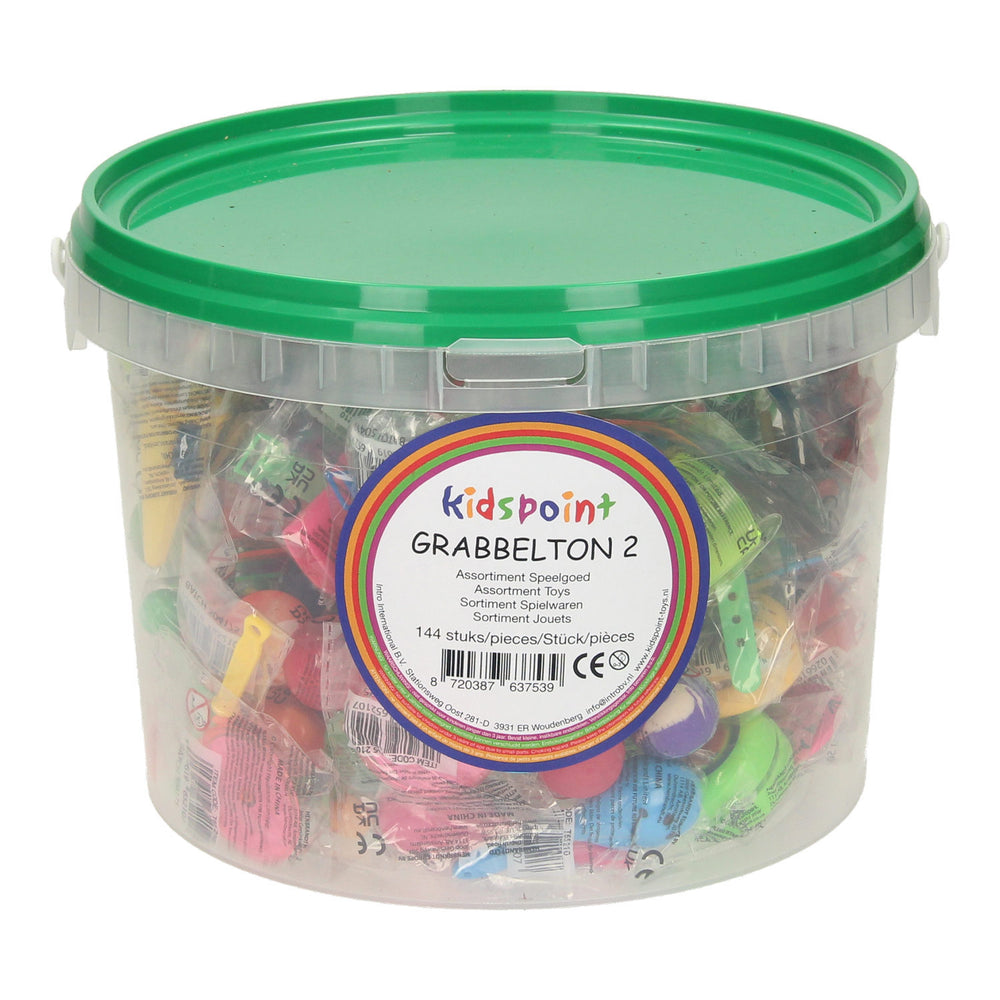 Grabbelton Mix in Bucket, 144dlg.