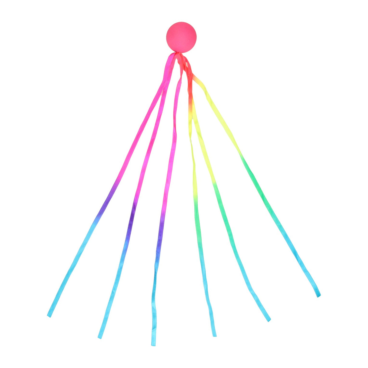 Liathróid le Rainbow Ribbon