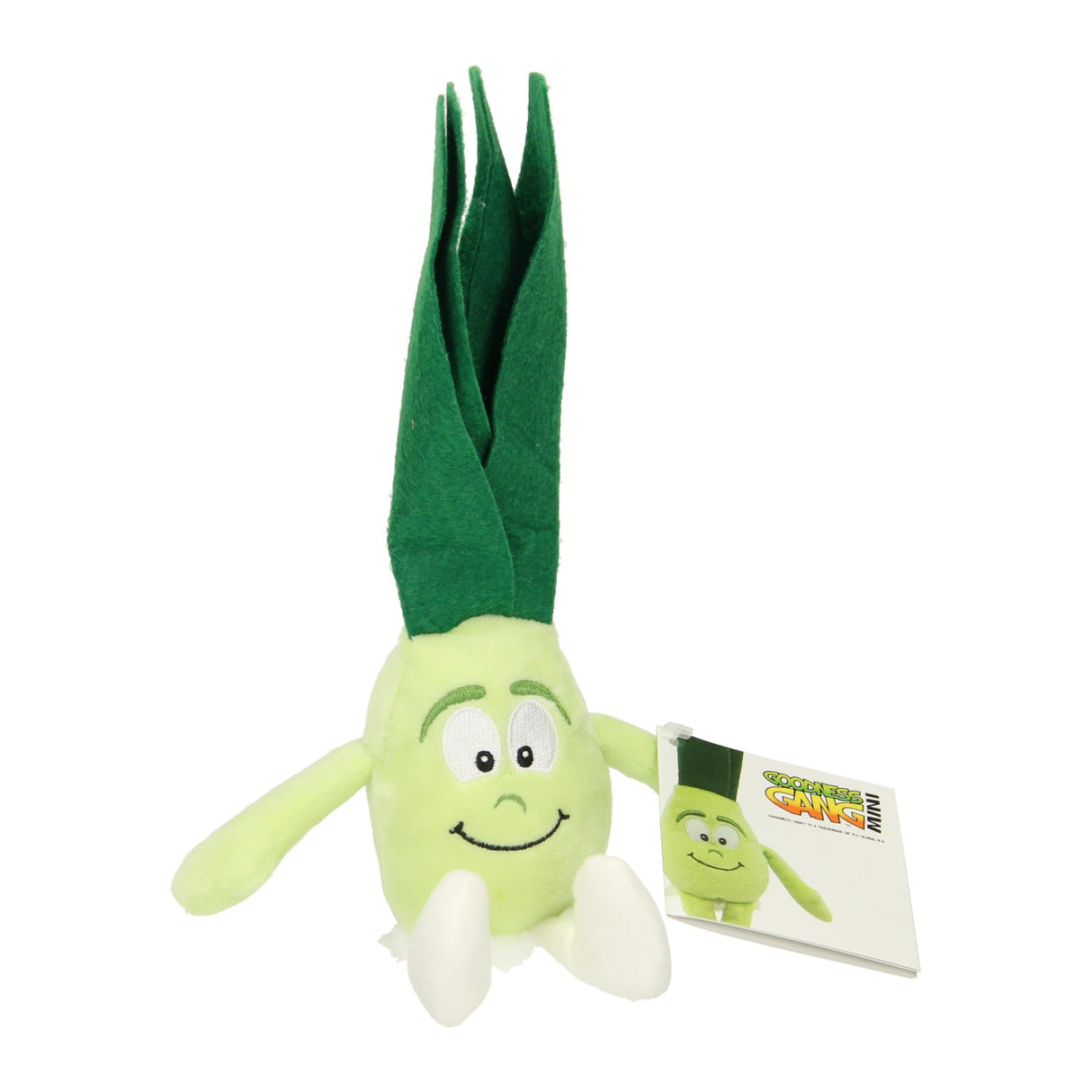Cuddly plush leek, 15cm