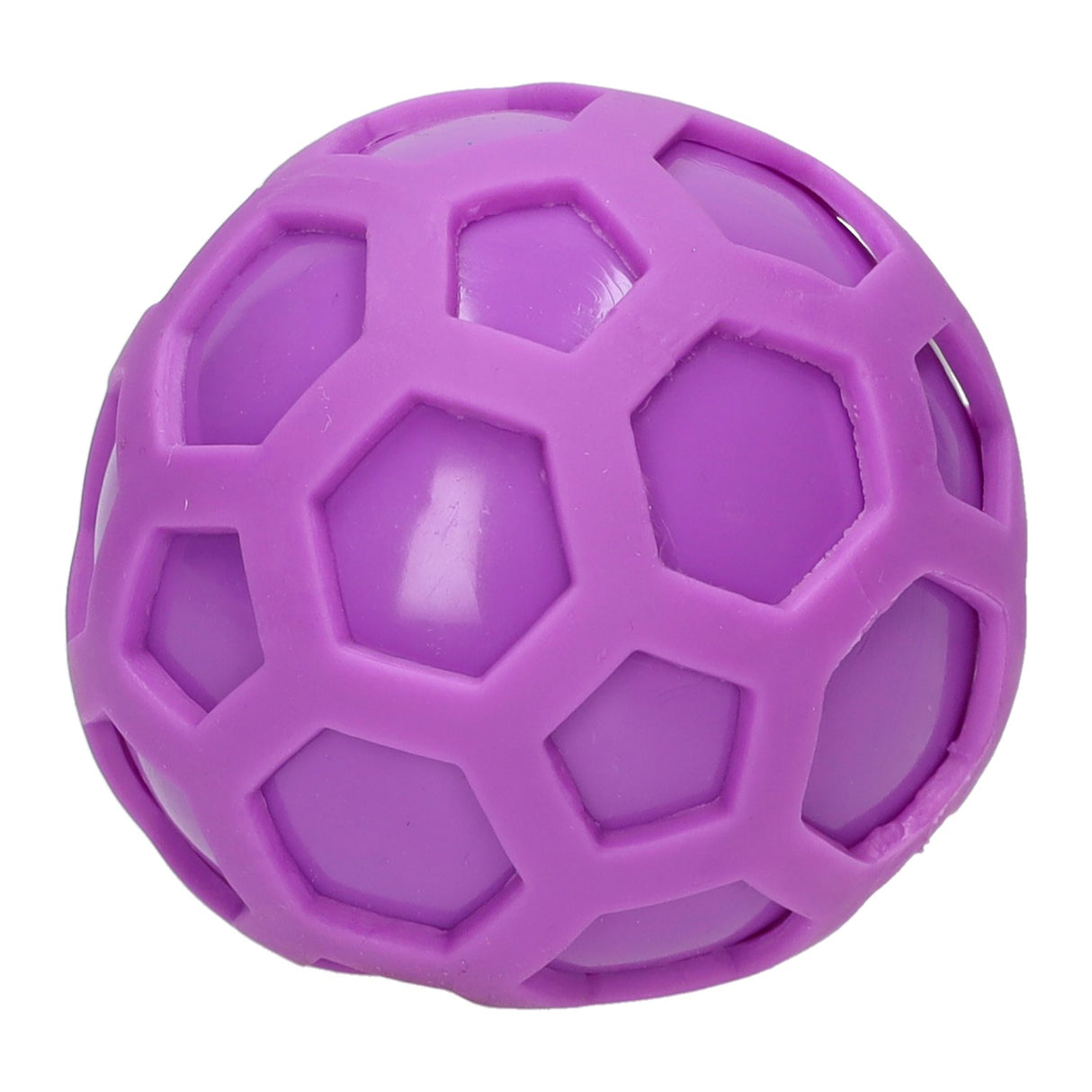 Squeeze ball hexagon pattern