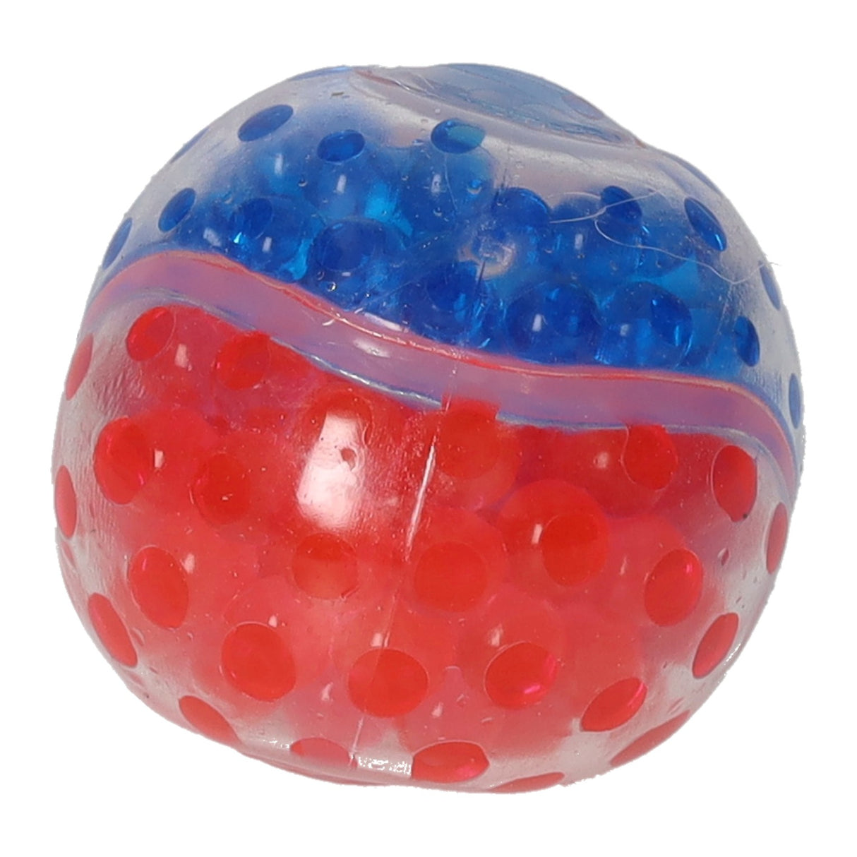 Squeeze ball duo color crystal squeeze ball
