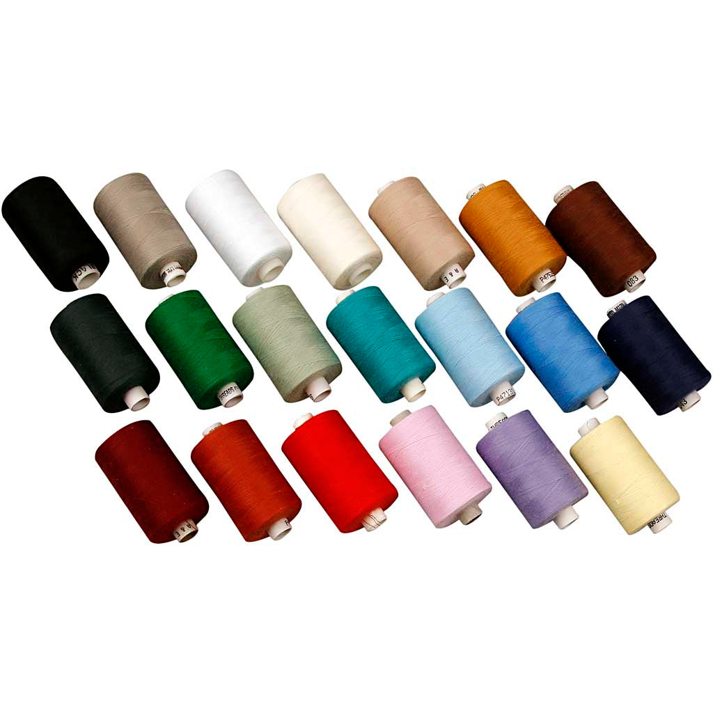 Creativ company sewing thread, 20x1000 m 1 box