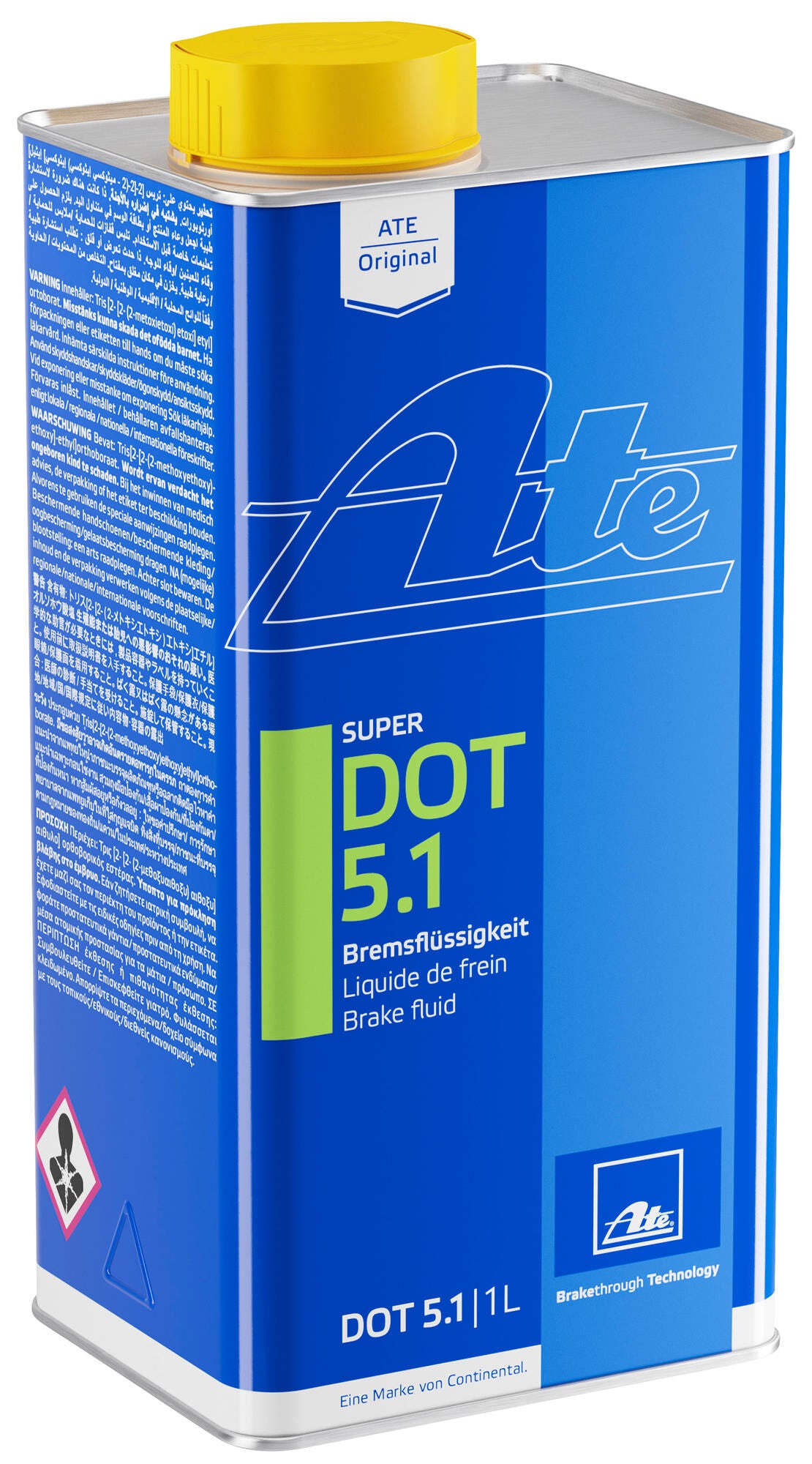 Ate brake fluid super dot 5.1 . brake fluid 1 l super dot 5.1