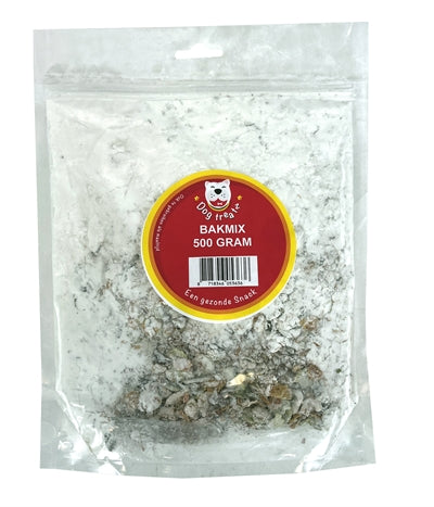 Hund behandelt Bakmix Huhn