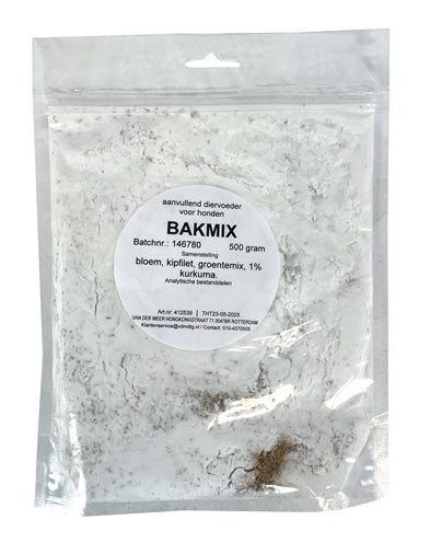 Hund behandelt Bakmix Huhn