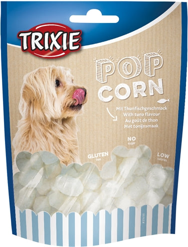 Palomitas de maíz para perros trixie con sabor de atún bajo calorías