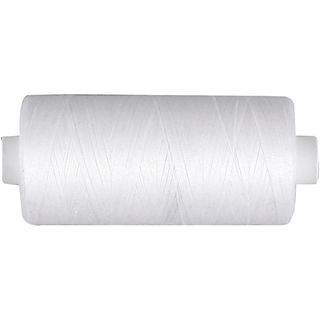 Creativ company sewing thread, white, 1000 m 1 roll