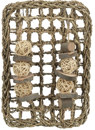 Trixie gnagare matta med sjögräsleksaker