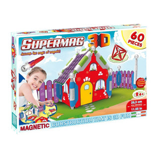Supermag 3d magic small house building set