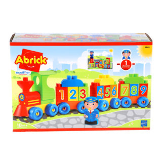 Letras e números de locomotiva de abrejamento