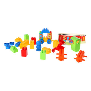 Abricko lokomotyvo raidės ir skaičiai