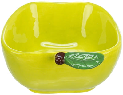 Trixie food bowl water bowl apple ceramic