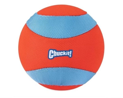 Chuckit amphibious mega ball оранжево синьо