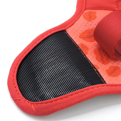 Morso Dog Harness Body Mesh Рециклирано червило розово розово