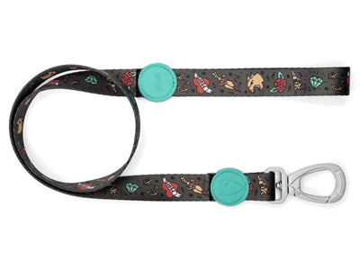 Morso dog leash recycled ink tank green