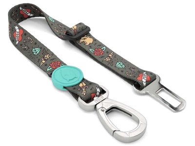 Morso Dog Car Seat Belt Recycled Ink Tank Green