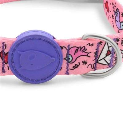 Morso collar dog Recycled Sweet Tweet Pink
