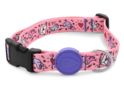 Morso collar dog Recycled Sweet Tweet Pink