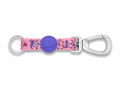 Morso Key cord keychain recycled sweet tweet pink
