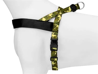 Morso Norwegian dog harness recycled full metal dog brown