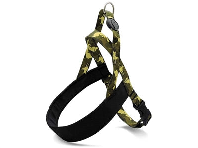 Morso Norwegian dog harness recycled full metal dog brown