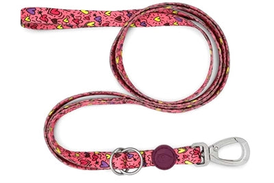 Morso Dog Leash Adjustable Recycled Pink Think Pink