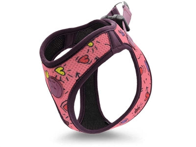Morso Dog Harness Body Mesh Recycled Pink Think Pink