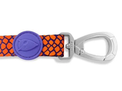 Morso Recycled Urban Lizard Dog Leash Red