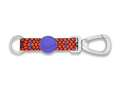 Eochair -chorda Morso Keychain Lizard Uirbeach Athchúrsáilte Dearg