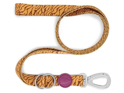 Morso Dog leash adjustable recycled jungle drum orange