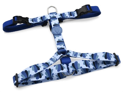 Morso Dog Charness H-Harness Recycled Splash Blue