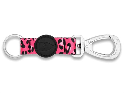 Morso Key Cord Key Ring genanvendt boble Leo Pink