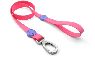 Morso Dog Leash é à prova d'água paixão rosa rosa