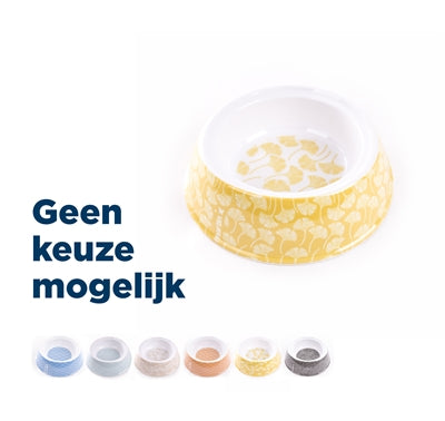 Martin Feeding bowl drinking bowl dog melamine Japan assorted