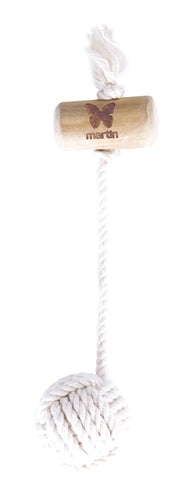 Martin Coffeehout trækspeeler Flostouw til små hunde med skraldespand