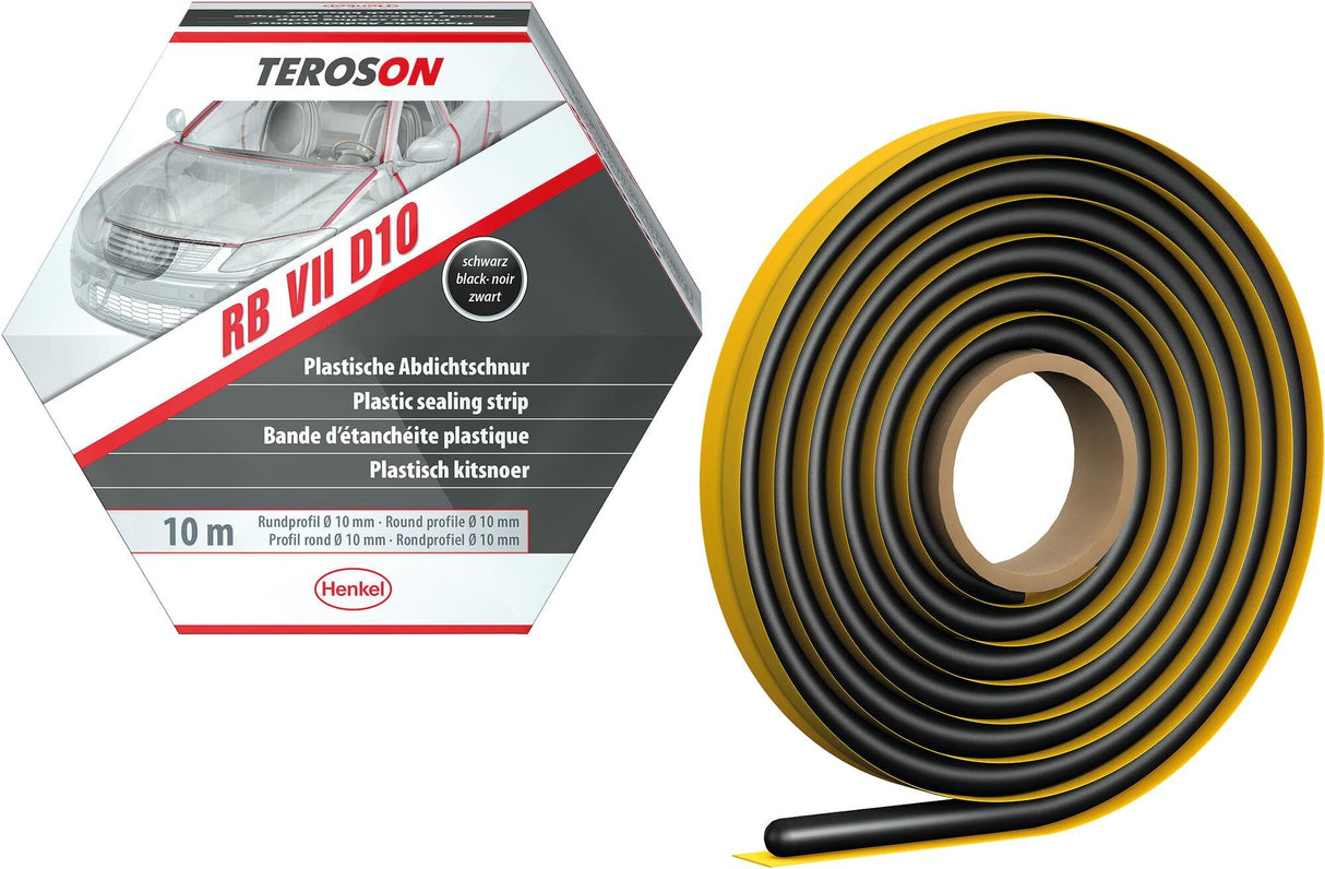 Teroson plastische afdichttape terostat vii (terostat-rondprofiel) terostat vii round profil 10mm d 10m carton