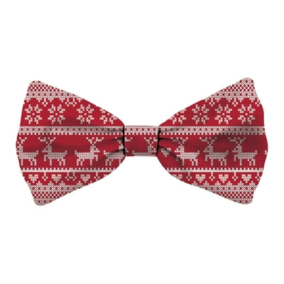 Plenty gifts Christmas bow tie cat deer red