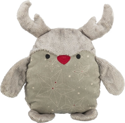 Réinfhianna Trixie Xmas gan fabraic fuaime plush liath