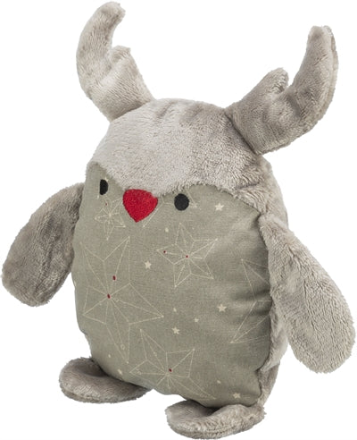 Réinfhianna Trixie Xmas gan fabraic fuaime plush liath