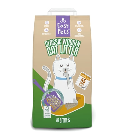 Easypets Biodegradable Wood Pellet Cat Litter